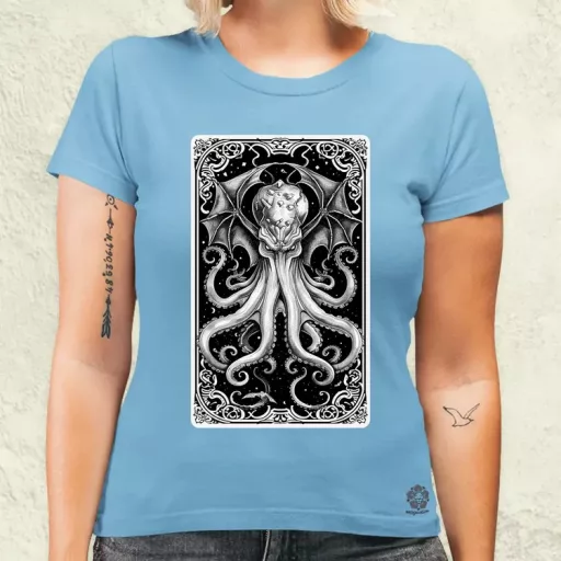 Cthulhu tarot v2 női póló