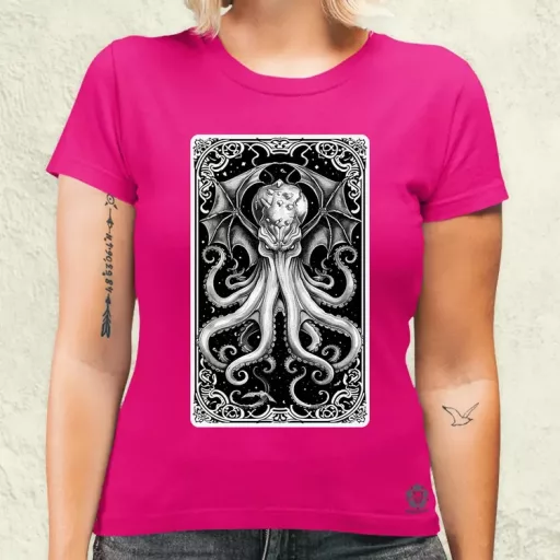 Cthulhu tarot v2 női póló