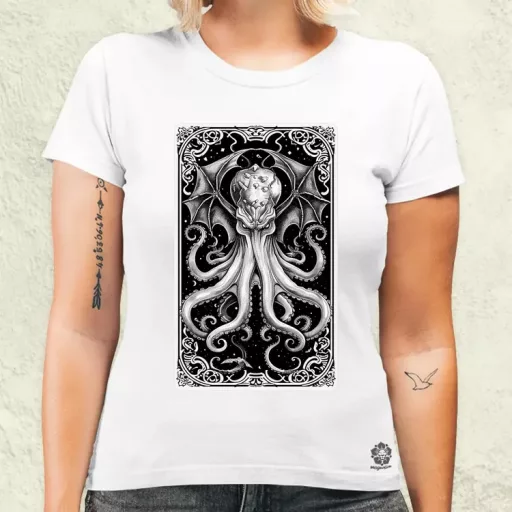 Cthulhu tarot v2 női póló