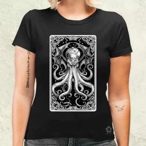 Cthulhu tarot v2 női póló
