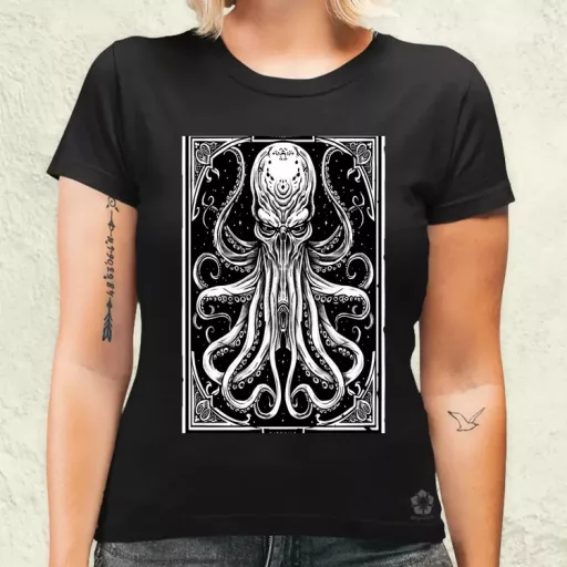 Cthulhu tarot v3 női póló