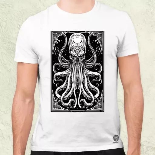 Cthulhu tarot v3 férfi póló
