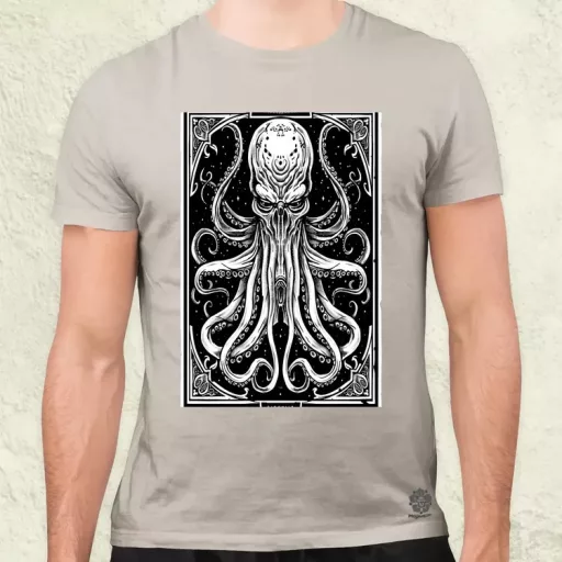 Cthulhu tarot v3 férfi póló