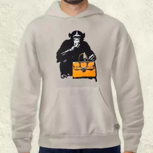 Divat csimpánz v1 férfi pulóver