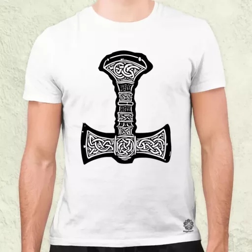 Mjölnir v12 férfi póló