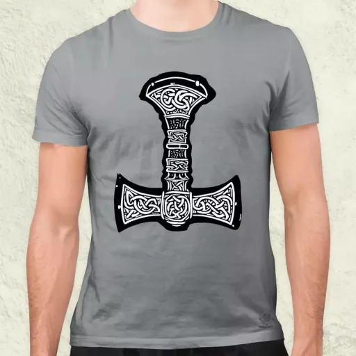 Mjölnir v12 férfi póló