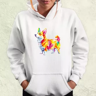 Origami Corgi v2 női pulóver