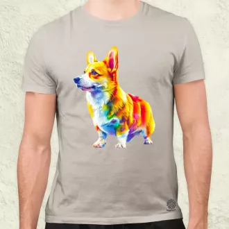 Origami Corgi v3 férfi póló