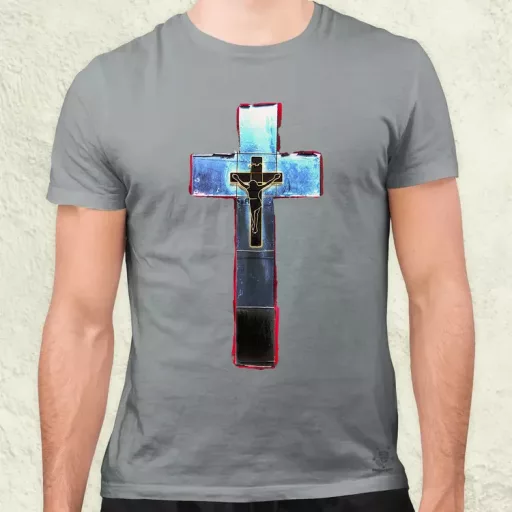 Modern kereszt fantázia v12 férfi póló