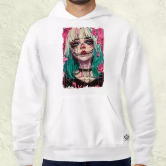 Anime koponya lány v1 férfi pulóver