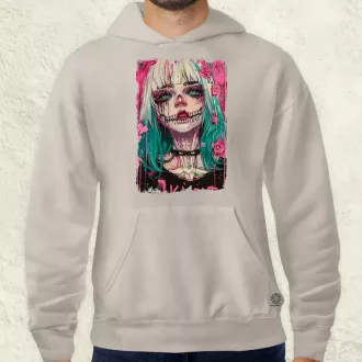 Anime koponya lány v1 férfi pulóver