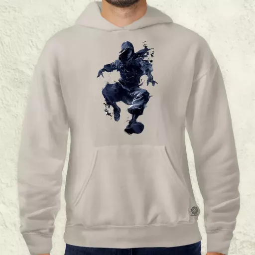 Ninja rajz v1 férfi pulóver
