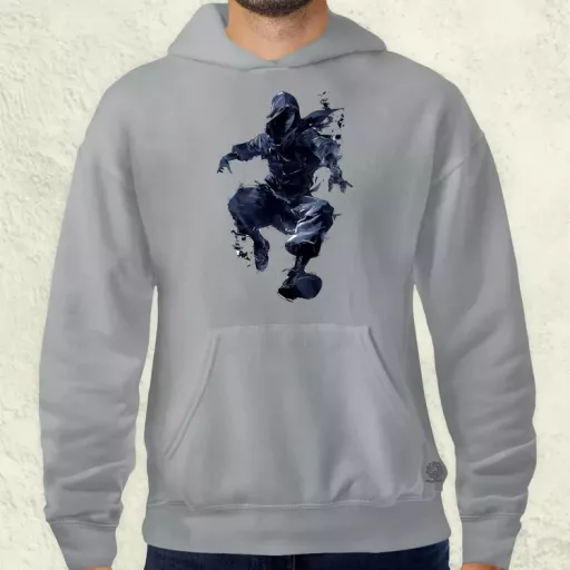 Ninja rajz v1 férfi pulóver