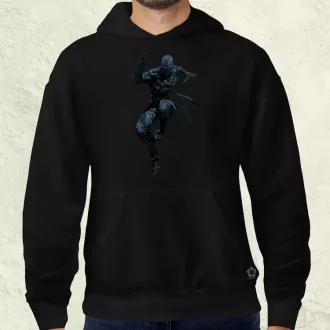 Ninja rajz v2 férfi pulóver