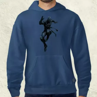 Ninja rajz v2 férfi pulóver