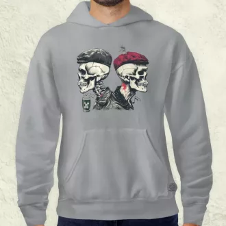 Punk koponyák v2 férfi pulóver