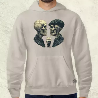 Punk koponyák v3 férfi pulóver