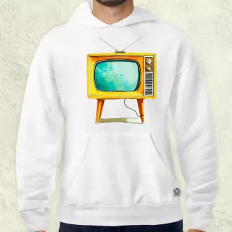 Retrtó TV v2 férfi pulóver