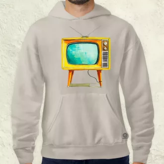 Retrtó TV v2 férfi pulóver