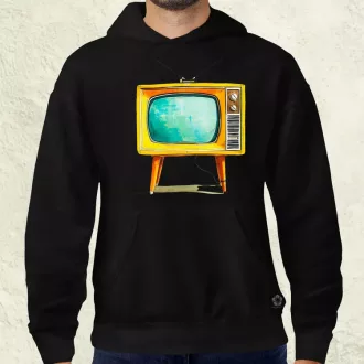 Retrtó TV v2 férfi pulóver
