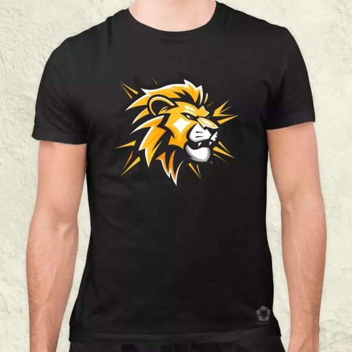 Oroszlán tetoválás v6 férfi póló