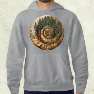Fibonacci fákkal v3 férfi pulóver