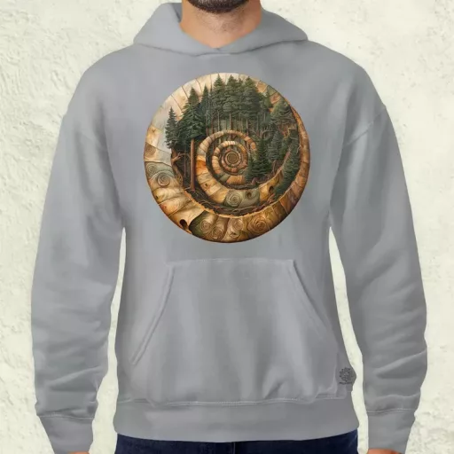 Fibonacci fákkal v3 férfi pulóver