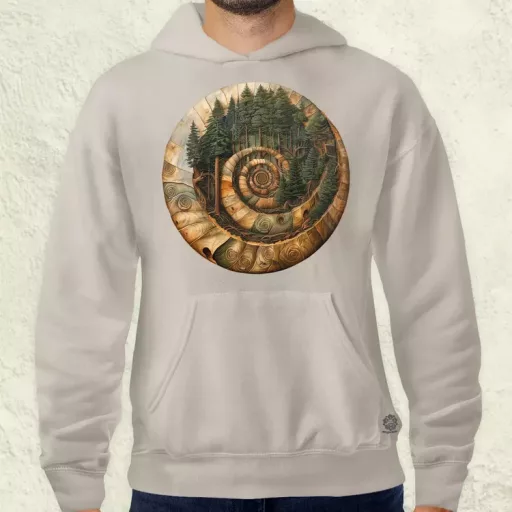Fibonacci fákkal v3 férfi pulóver