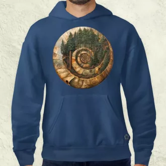 Fibonacci fákkal v3 férfi pulóver