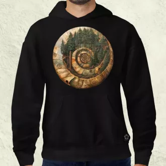 Fibonacci fákkal v3 férfi pulóver