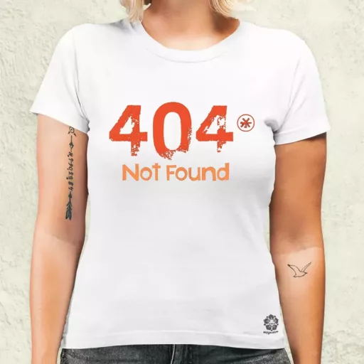 404 not found v10 női póló