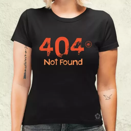 404 not found v10 női póló