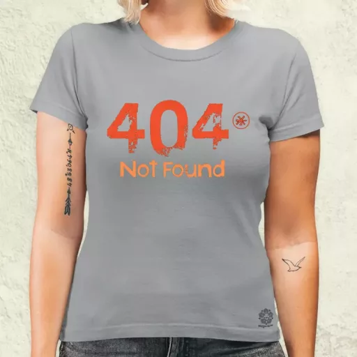 404 not found v10 női póló