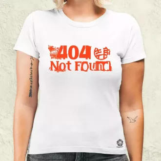404 not found v11 női póló