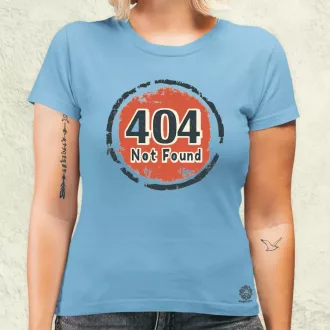 404 not found v12 női póló