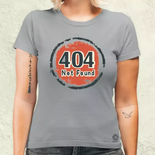 404 not found v12 női póló