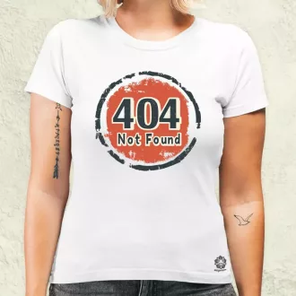 404 not found v12 női póló