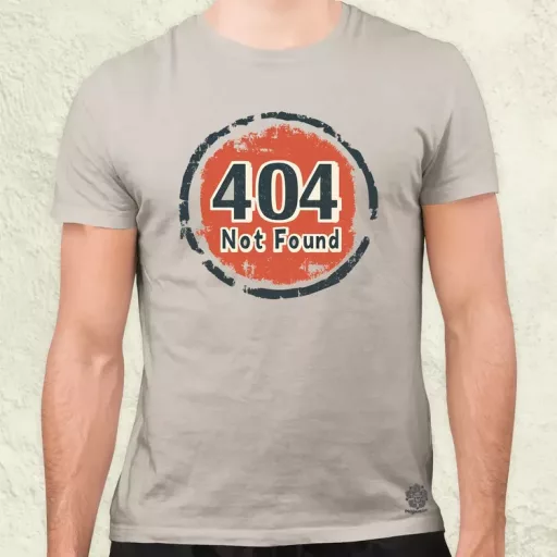 404 not found v12 férfi póló
