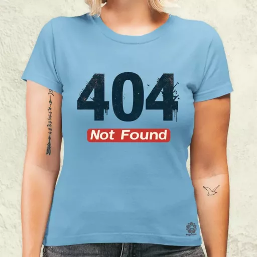 404 not found v1 női póló