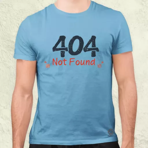 404 not found v2 férfi póló