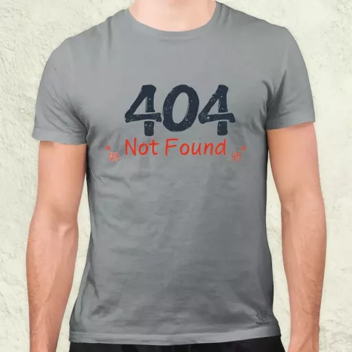 404 not found v2 férfi póló