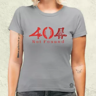 404 not found v3 női póló