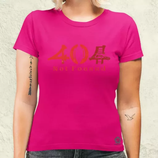 404 not found v3 női póló