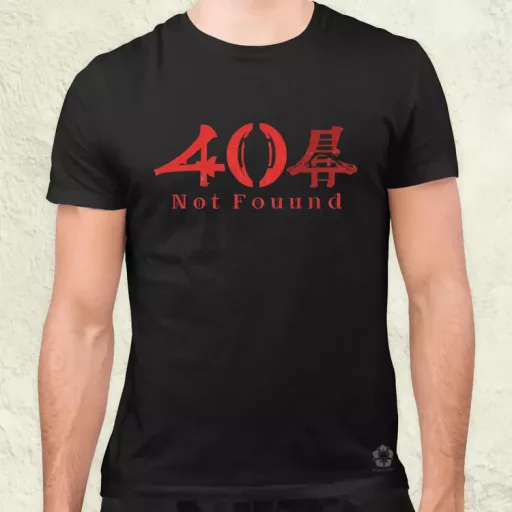 404 not found v3 férfi póló