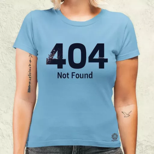 404 not found v4 női póló