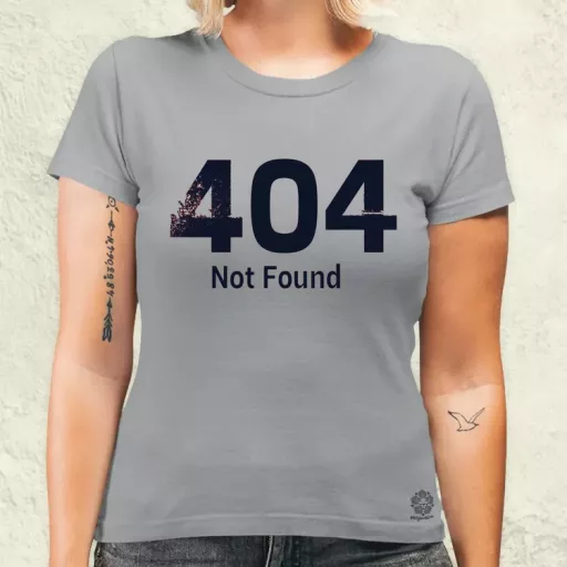 404 not found v4 női póló