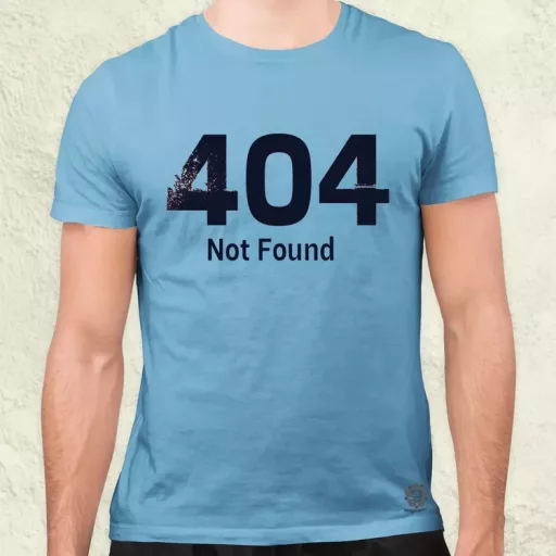 404 not found v4 férfi póló