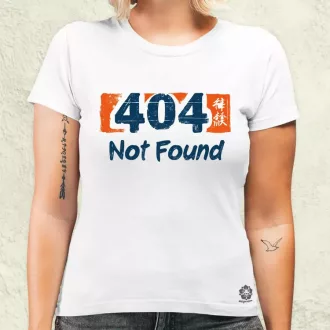 404 not found v5 női póló
