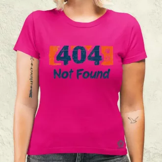 404 not found v5 női póló