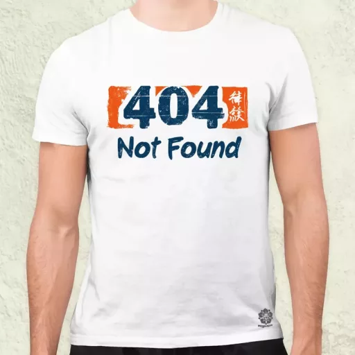 404 not found v5 férfi póló